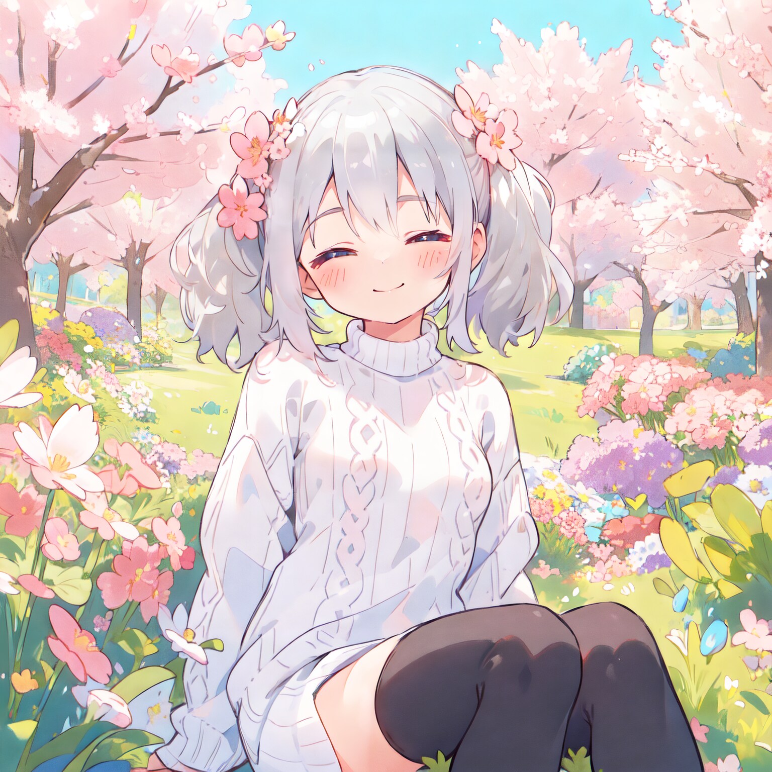 春のツインテちゃん