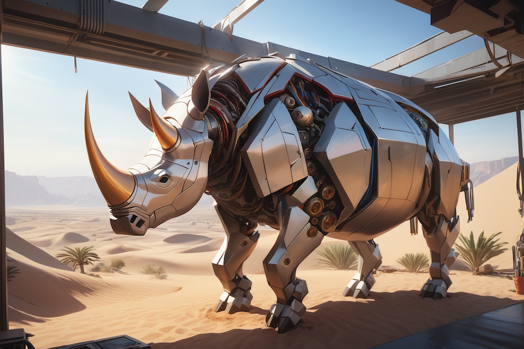 機械仕掛けの犀 その①