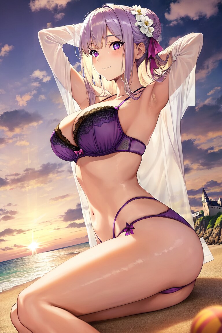 いま完成したばかりのイラストですの