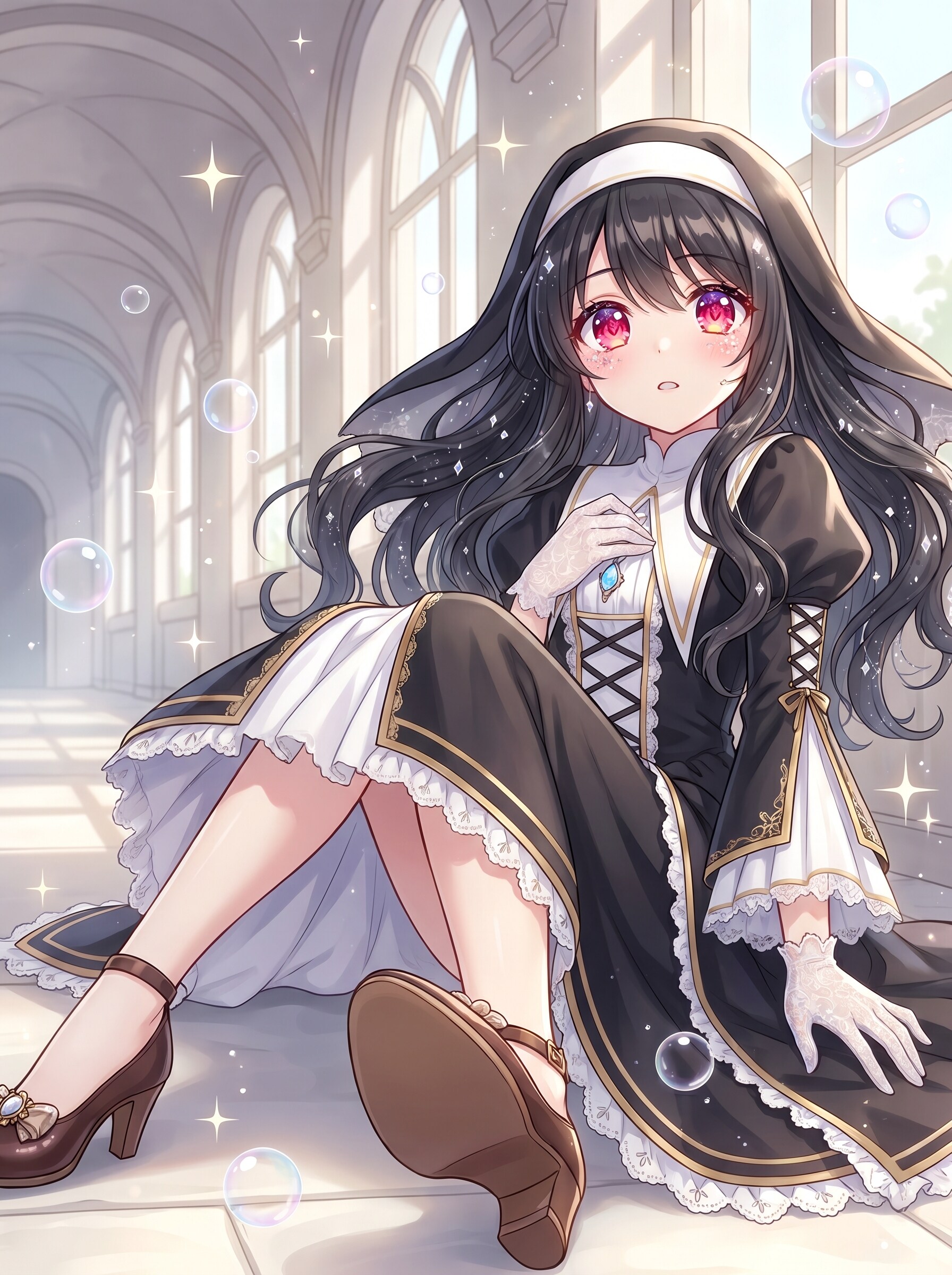 黒翼聖女幽姿