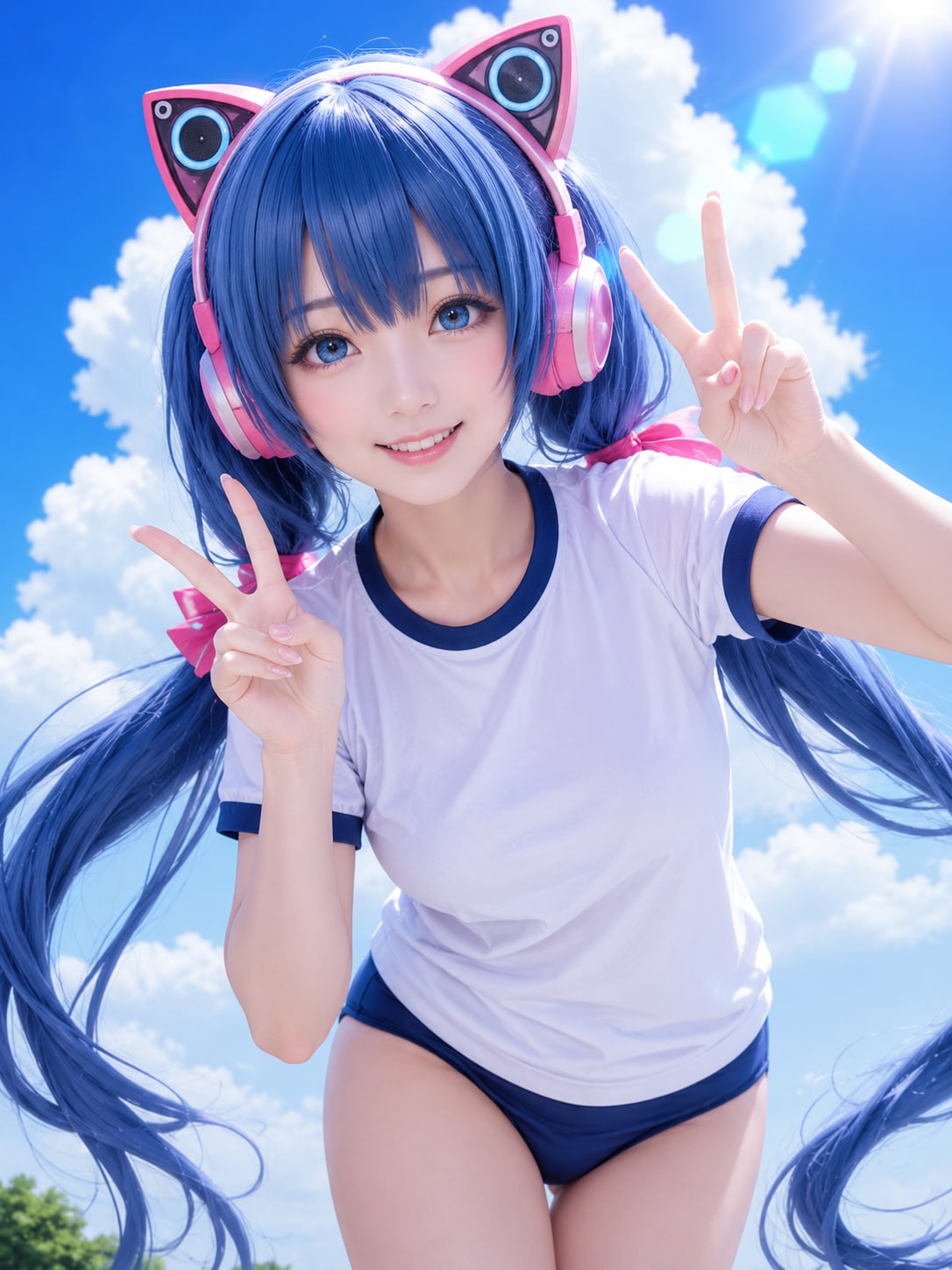 体操服とブルマ コスプレ