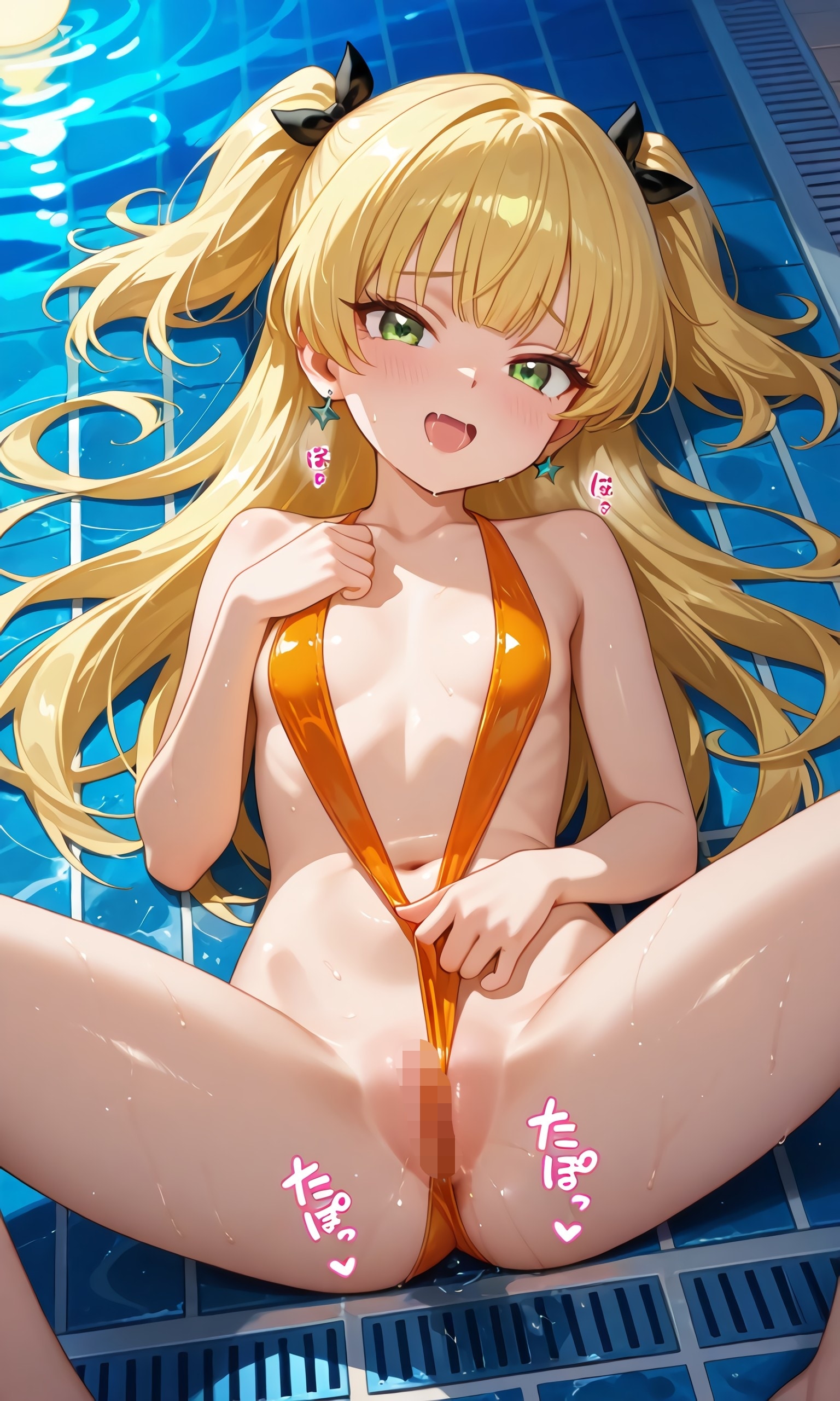 城ヶ崎莉嘉　ナイトプール