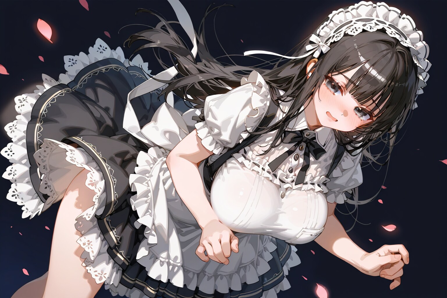 LARIMARメイド | の人気AIイラスト・グラビア