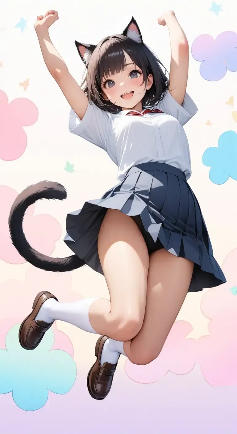 きょうのにゃん娘 | の人気AIイラスト・グラビア