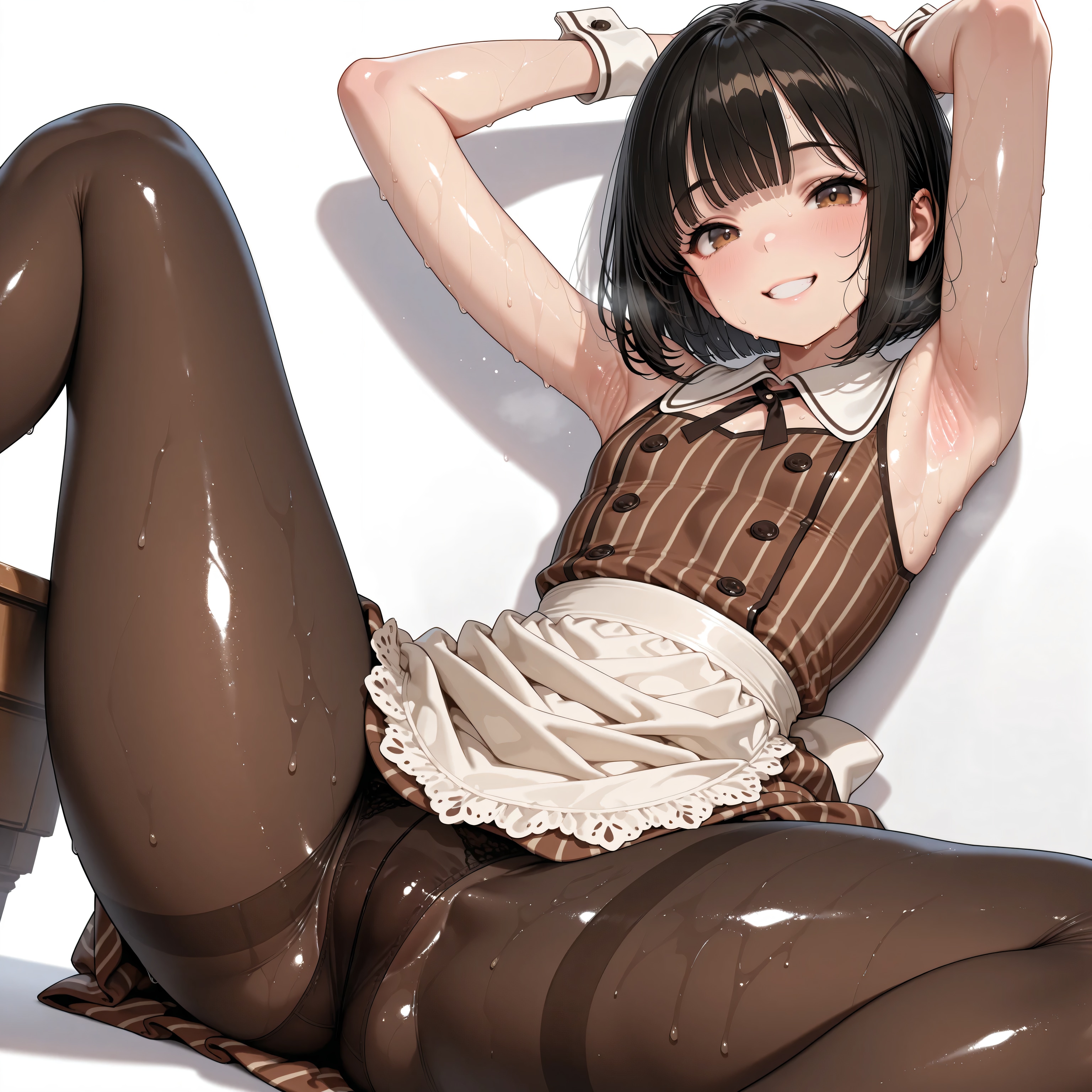 パンスト×太腿×貧乳×可愛いお洋服