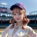 始球式にお呼ばれちゃん 3枚目