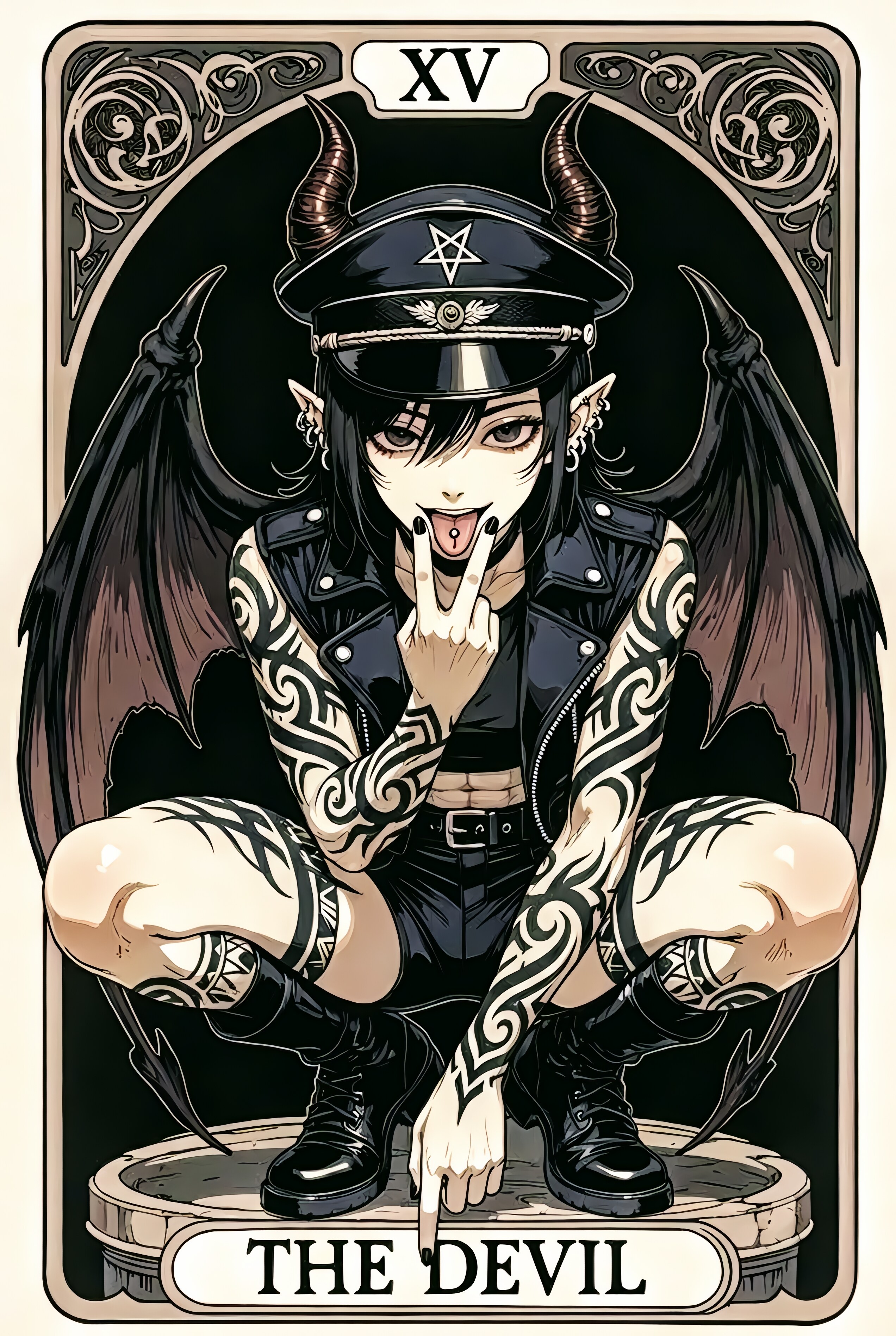 THE DEVIL | の人気AIイラスト・グラビア