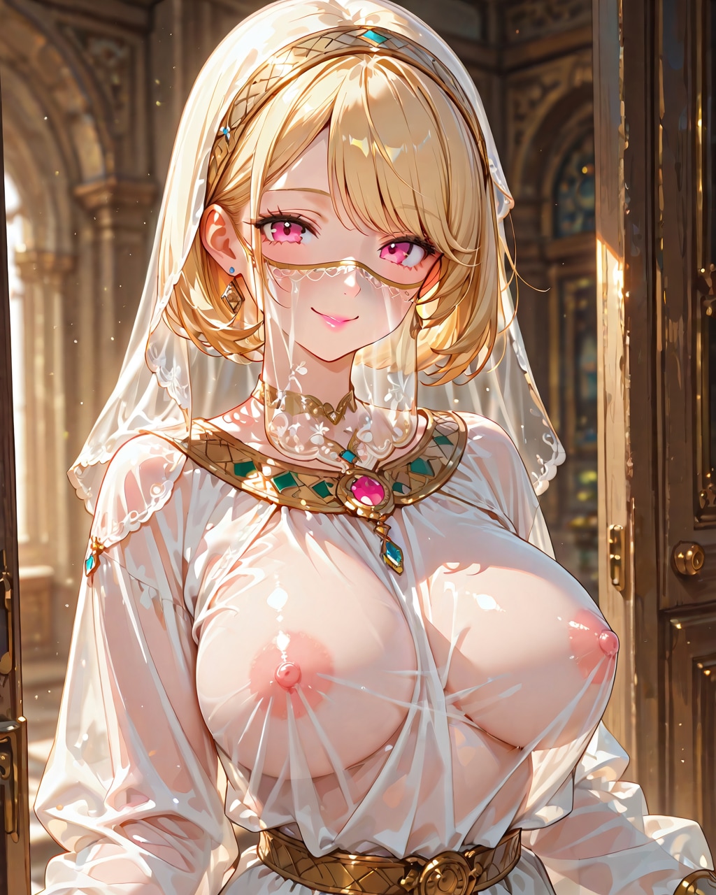 スケスケな女の子
