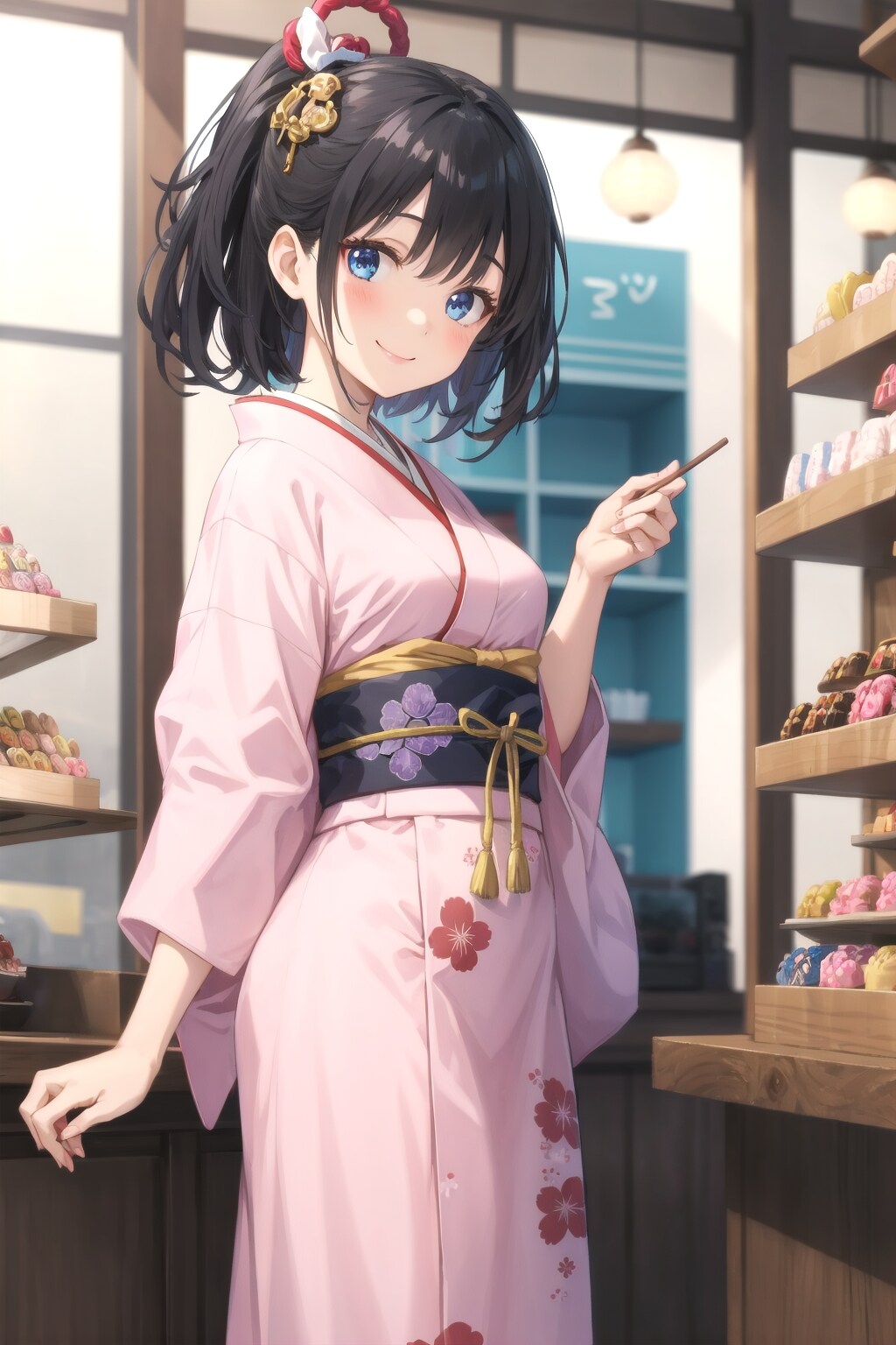 和菓子屋のあの子