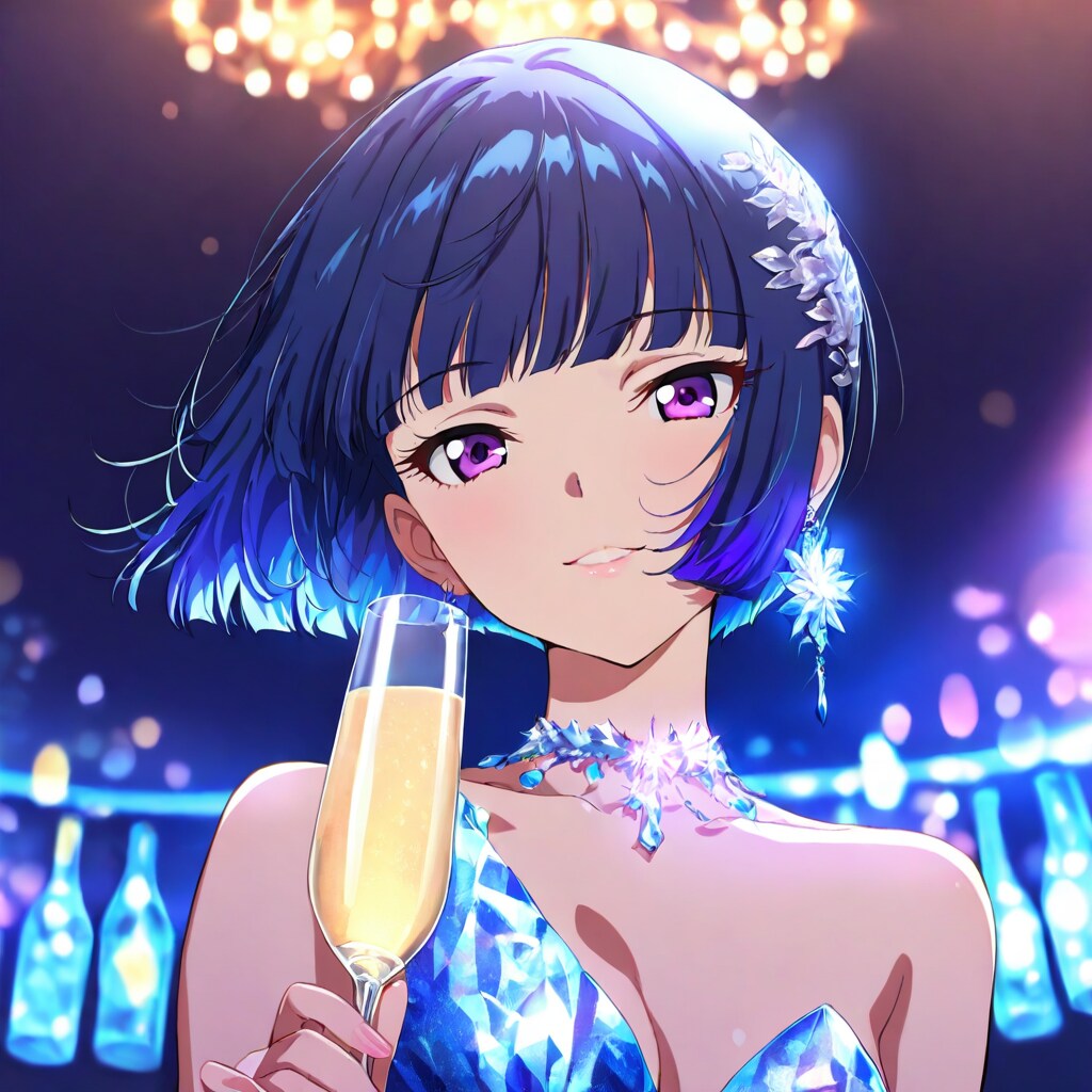 クリスタルの輝き