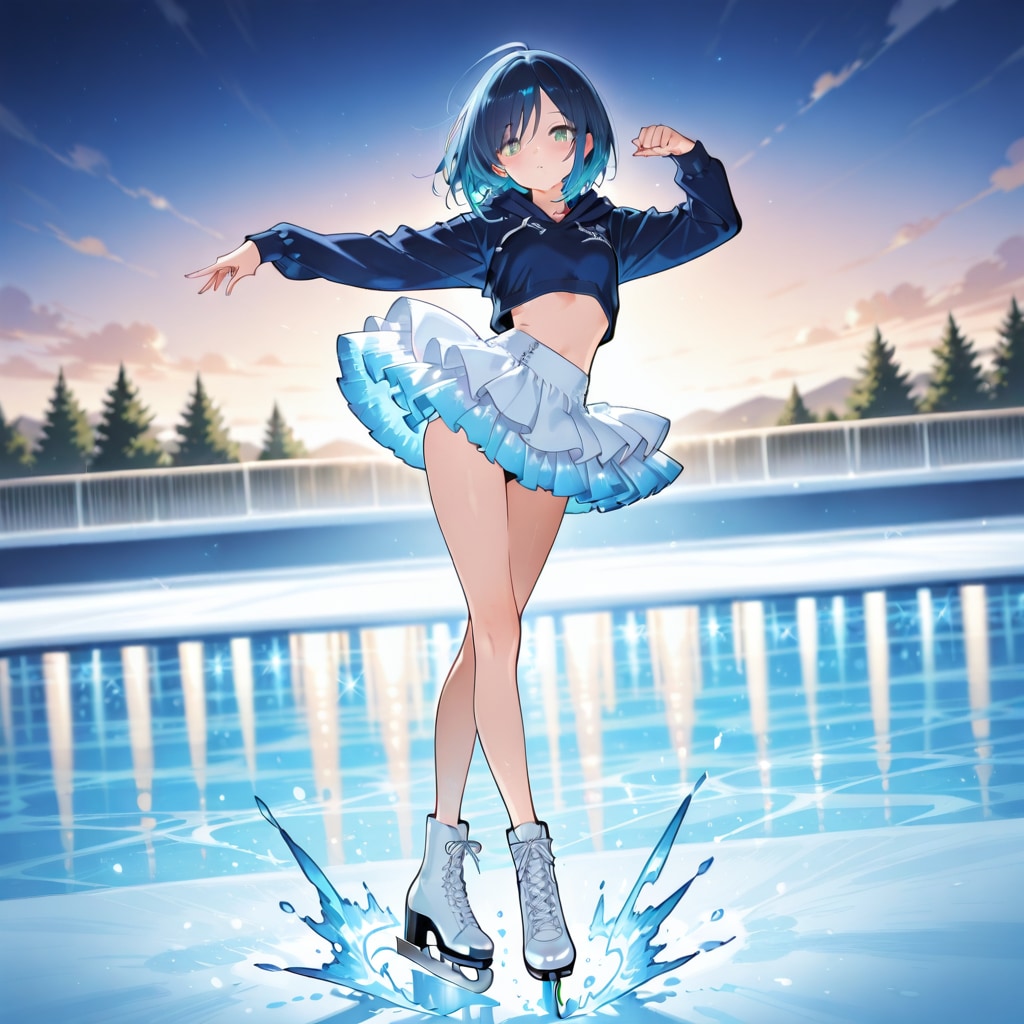 スケートするルサールカ