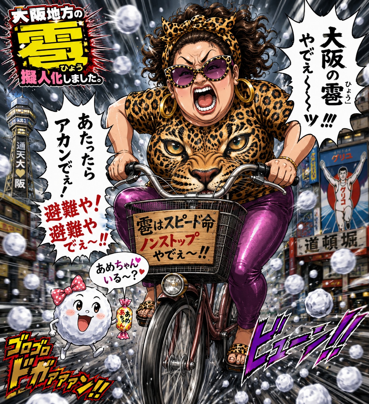 雹の擬人化（大阪限定）
