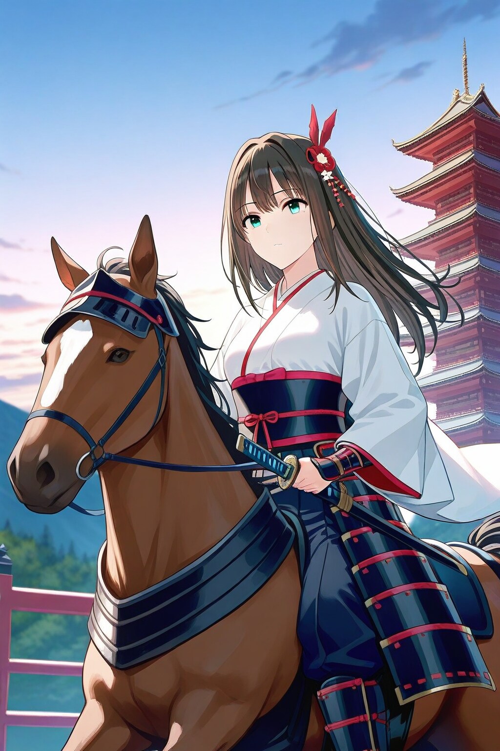 騎馬武者装備のしぶりん
