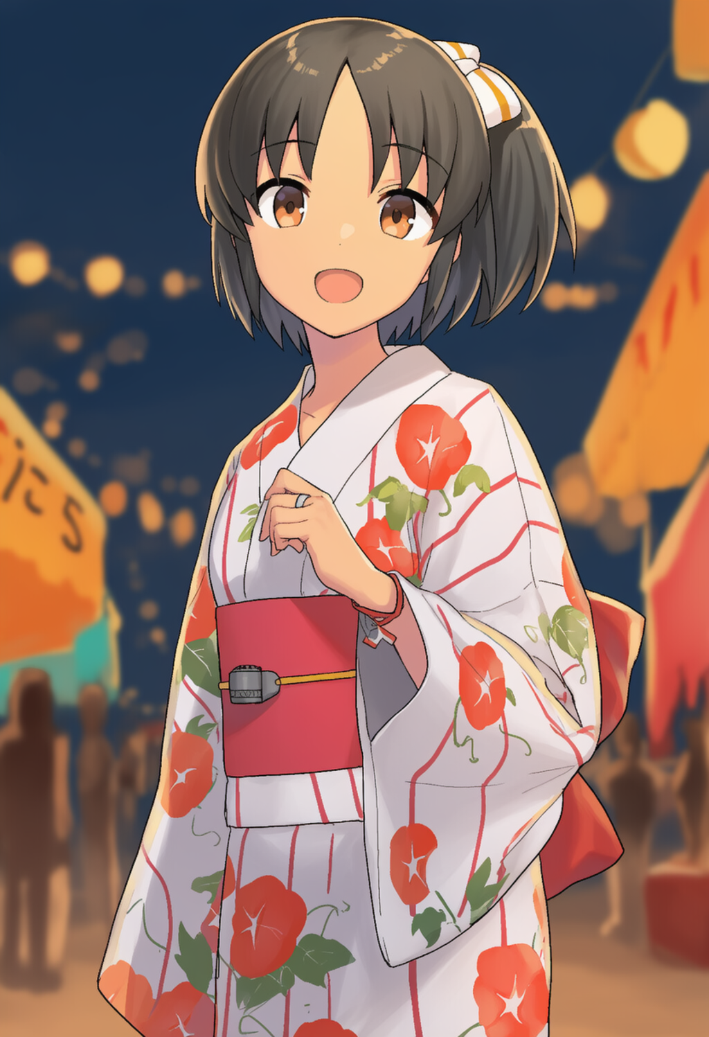 長良さん　浴衣