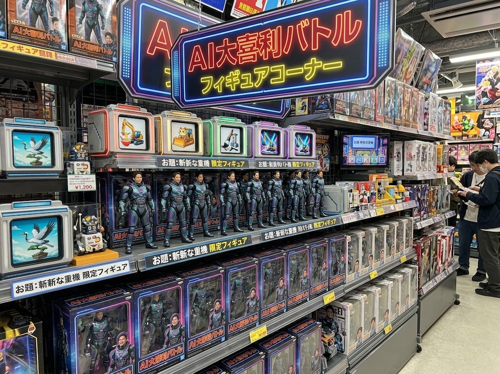 サイバースーツ司会さんのフィギュア