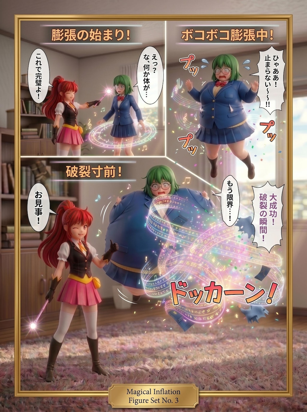 破裂しちゃえっ♡ 🪄💫 ✨🎈(漫画)