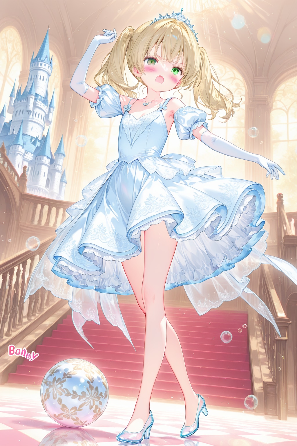 Vær venlig at ledsage mig ordentligt.（ちゃんとエスコートしてよ）