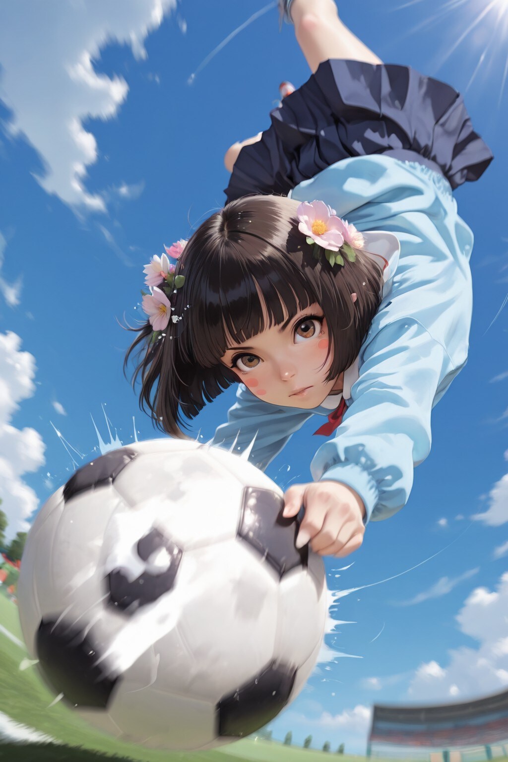 Rent A Girlfriend（妹をレンタルしました！「お兄ちゃんも一緒にサッカーしようよ♪」【キーパー篇】）