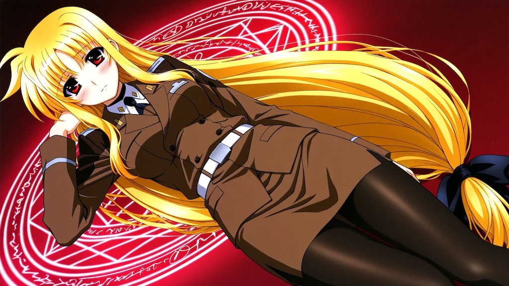 フェイト➡　何年振りかなあ・・・局員服