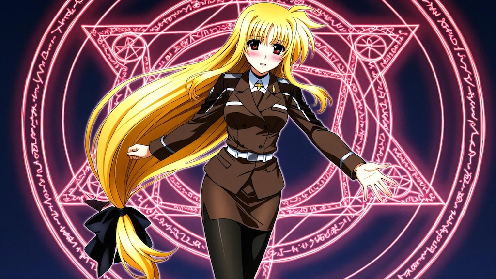 フェイト➡　何年振りかなあ・・・局員服