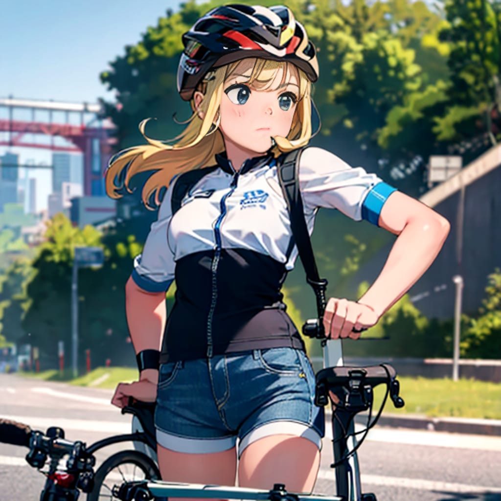 サイクリング女子。簡易版