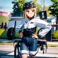 サイクリング女子。簡易版 3枚目