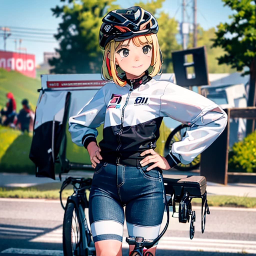 サイクリング女子。簡易版