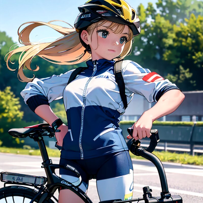 サイクリング女子。簡易版