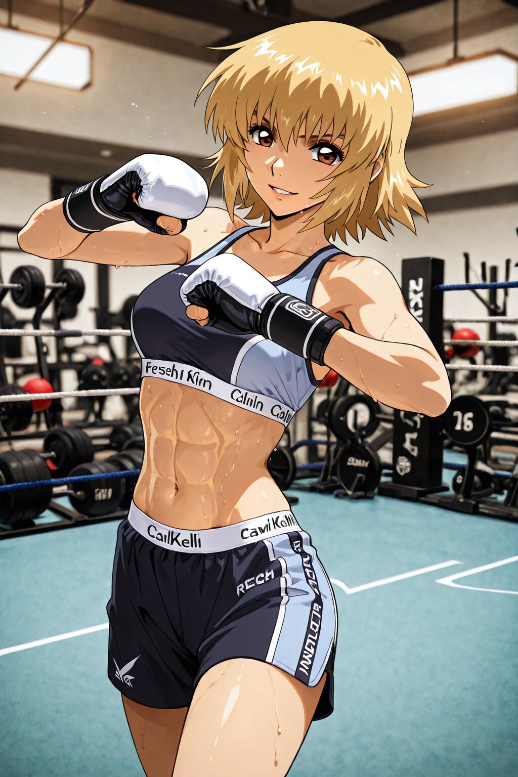 スパーリングなカガリ🥊❤️