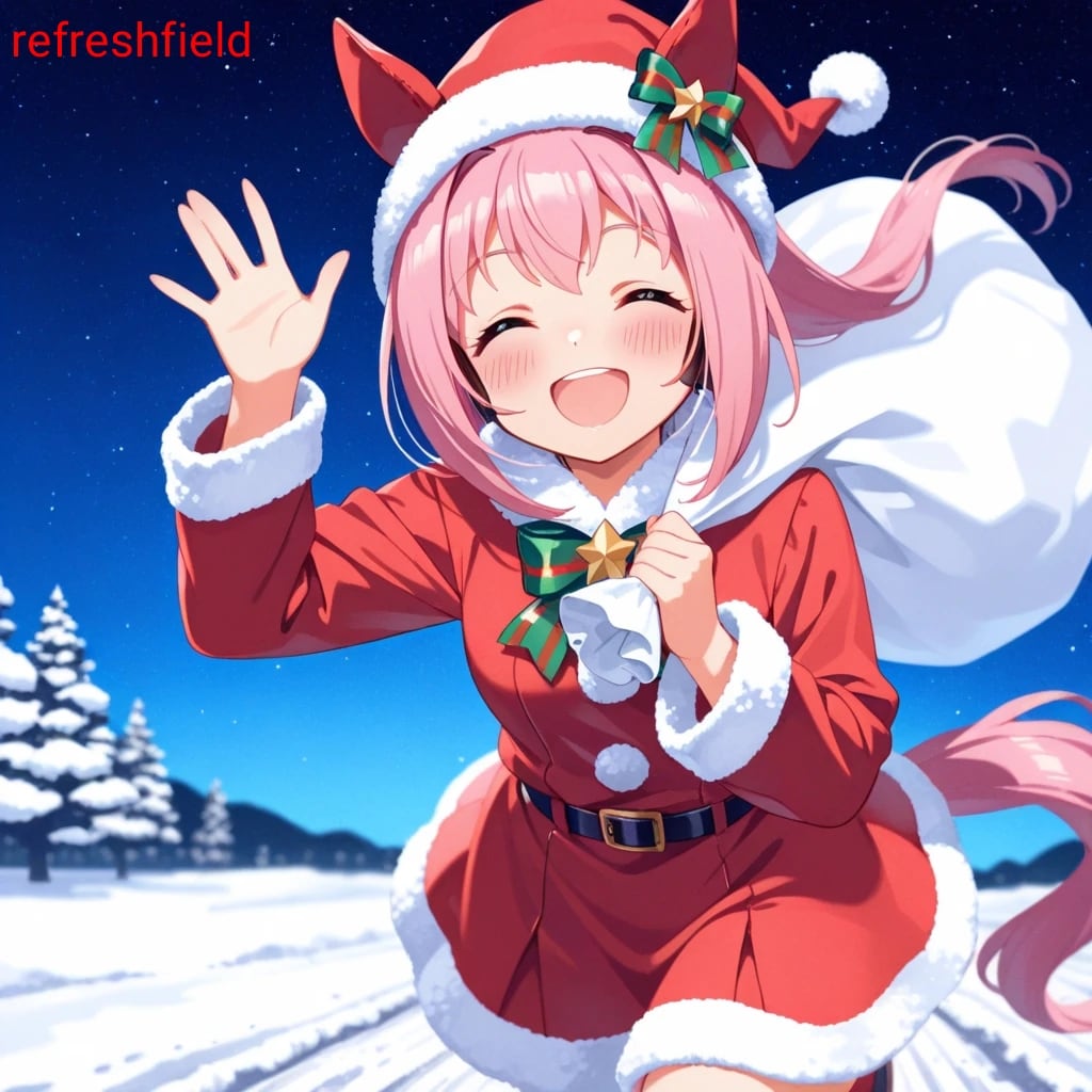 今日の愛娘達のサンタクロース🎅