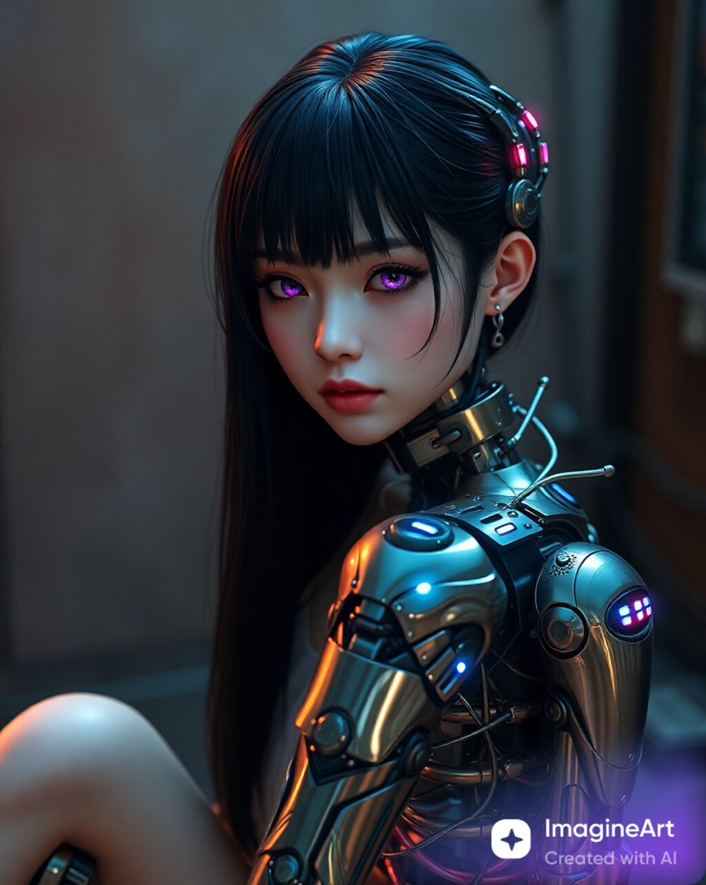 アンドロイドのお姉さん