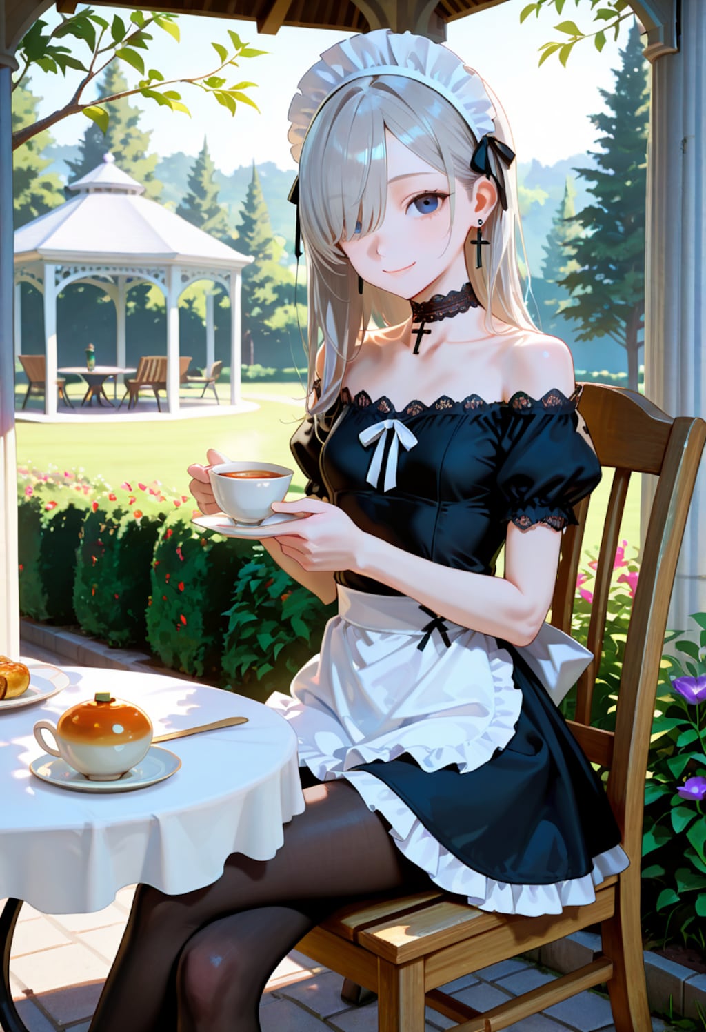 由璃亜 Maid Costume (3)