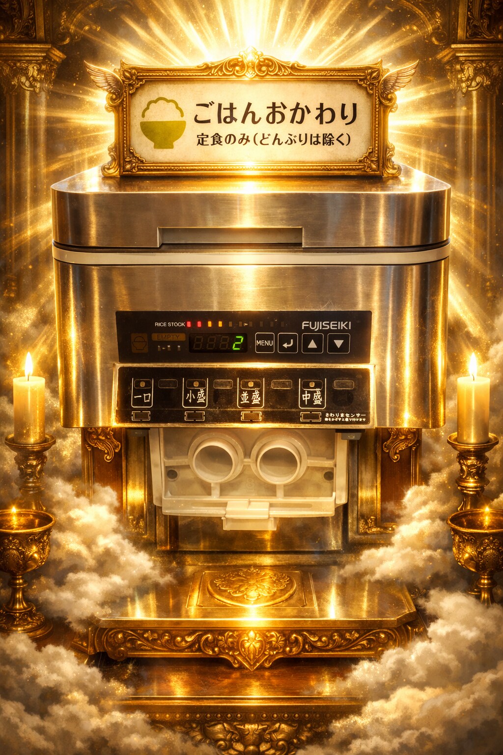 ごはんが無限に出てくる機械