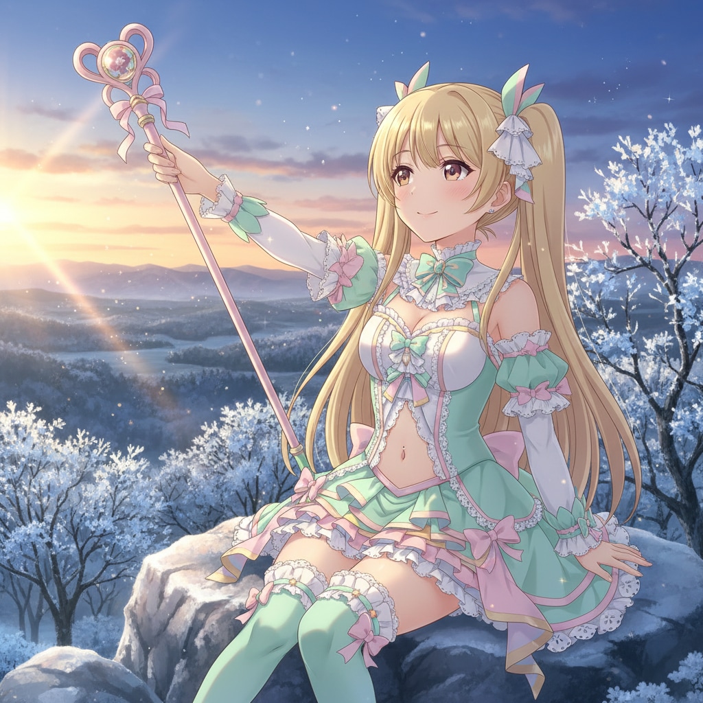 金ツイさん。魔法少女