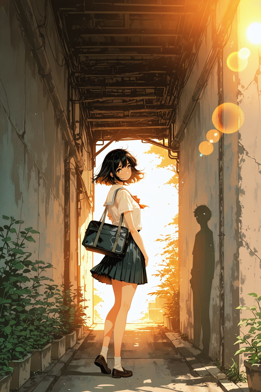 レトロ通学路(2