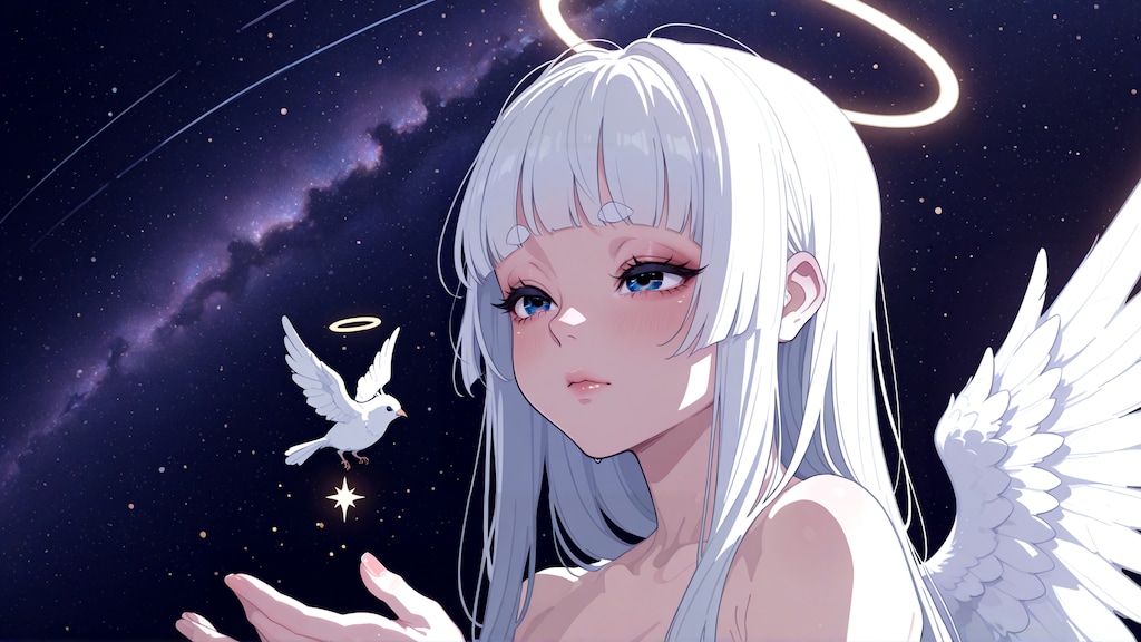 いやな仕事や面倒そうな話は宇宙猫顔で乗り切る駄天使