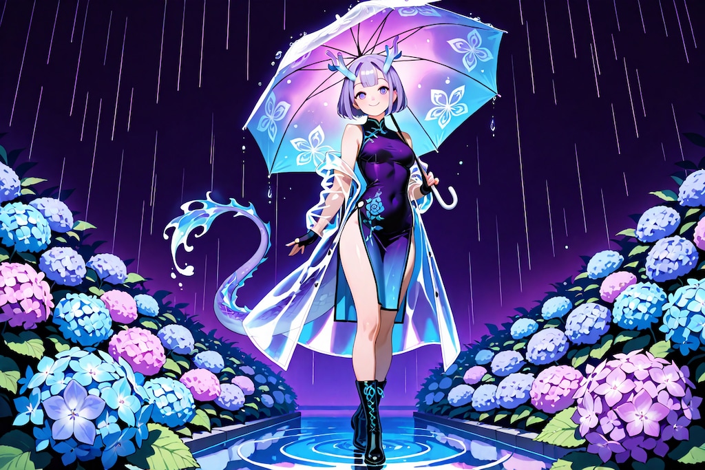 🌧️ ヴァルキリー探偵社・調査二課：分析官兼フィールドワーク員 シズク・レイフォレスト（Shizuku Rayforest）
