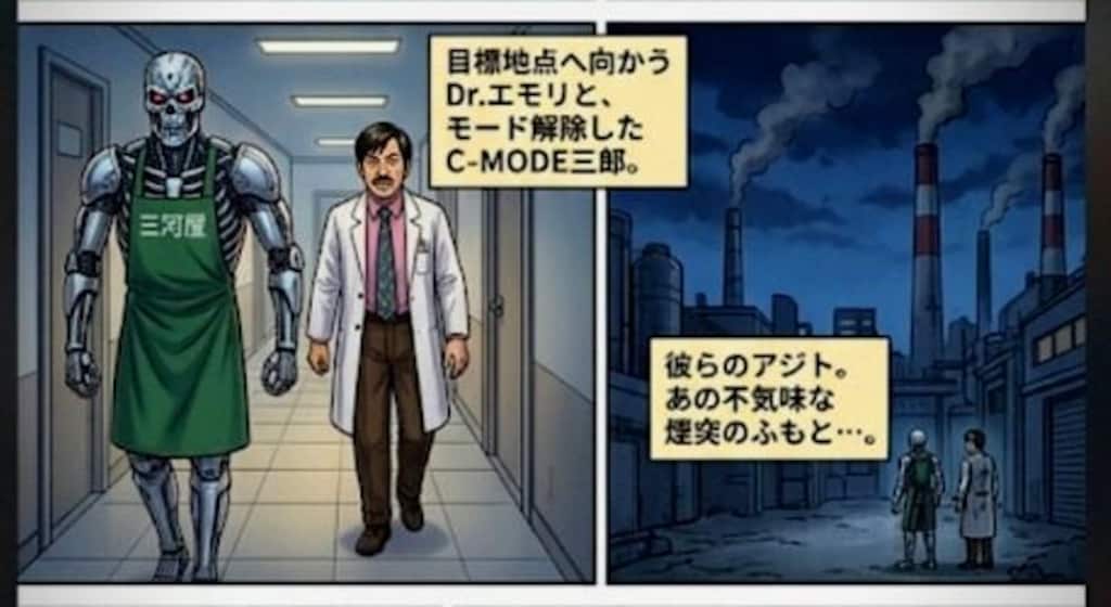 超魂斗羅風のボスキャラと,漫画｡