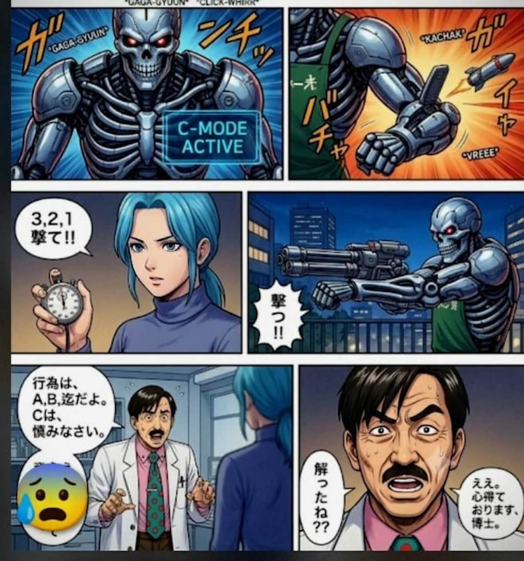 超魂斗羅風のボスキャラと,漫画｡