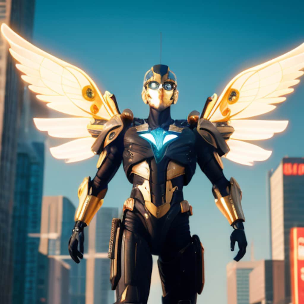 空を飛びたい巨大ロボ