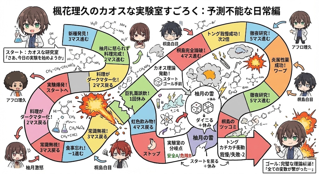 理久さんが監修したすごろく