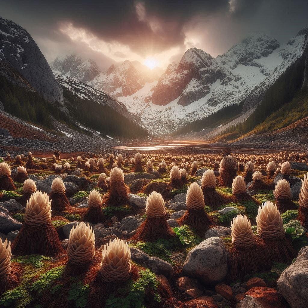 タラの芽を見かけました。