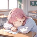 居眠り 2枚目