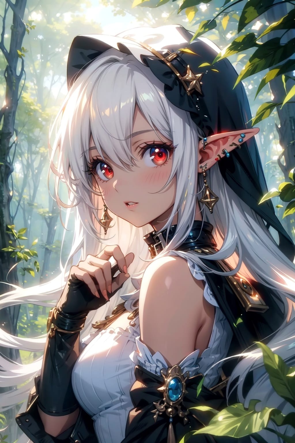 美少女ダークエルフ | の人気AIイラスト・グラビア