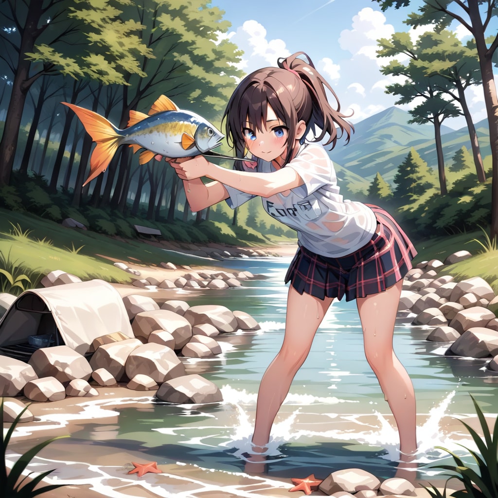 魚取り