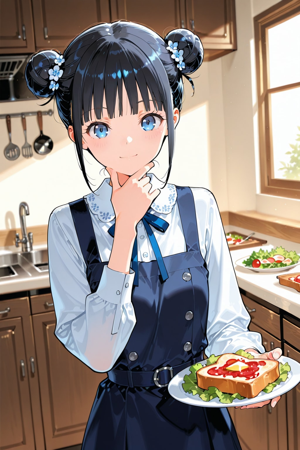 おだんごちゃん🍡✨と朝ごはん🍚✨　4/17