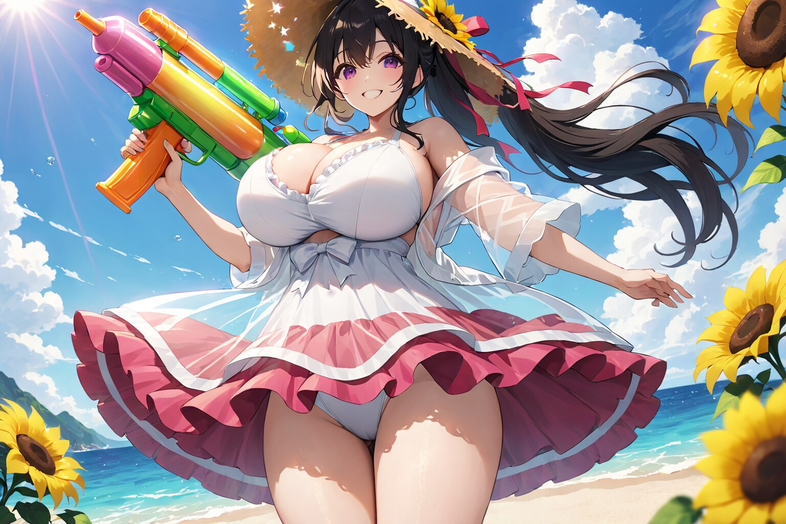 ドレス型水着？