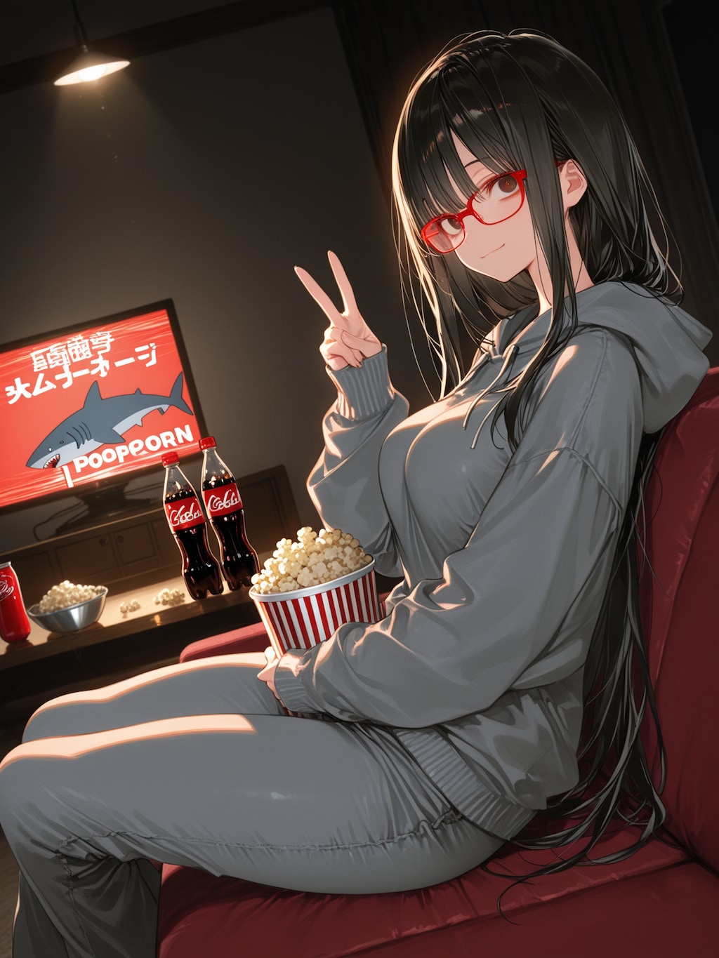 結月さんのオールナイト映画鑑賞