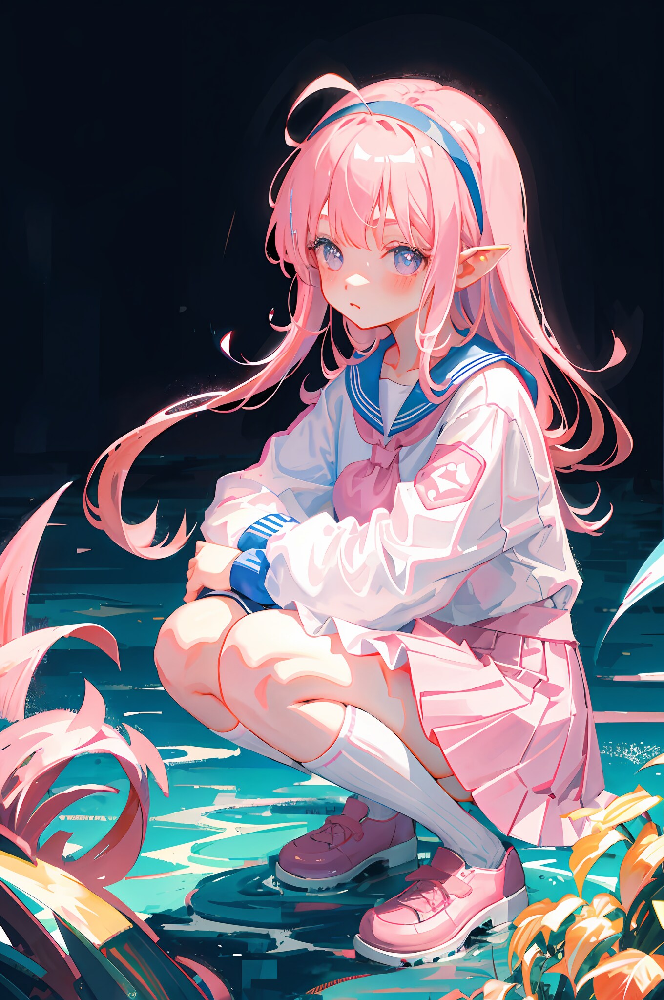 ピンクの幼女。可愛い😍