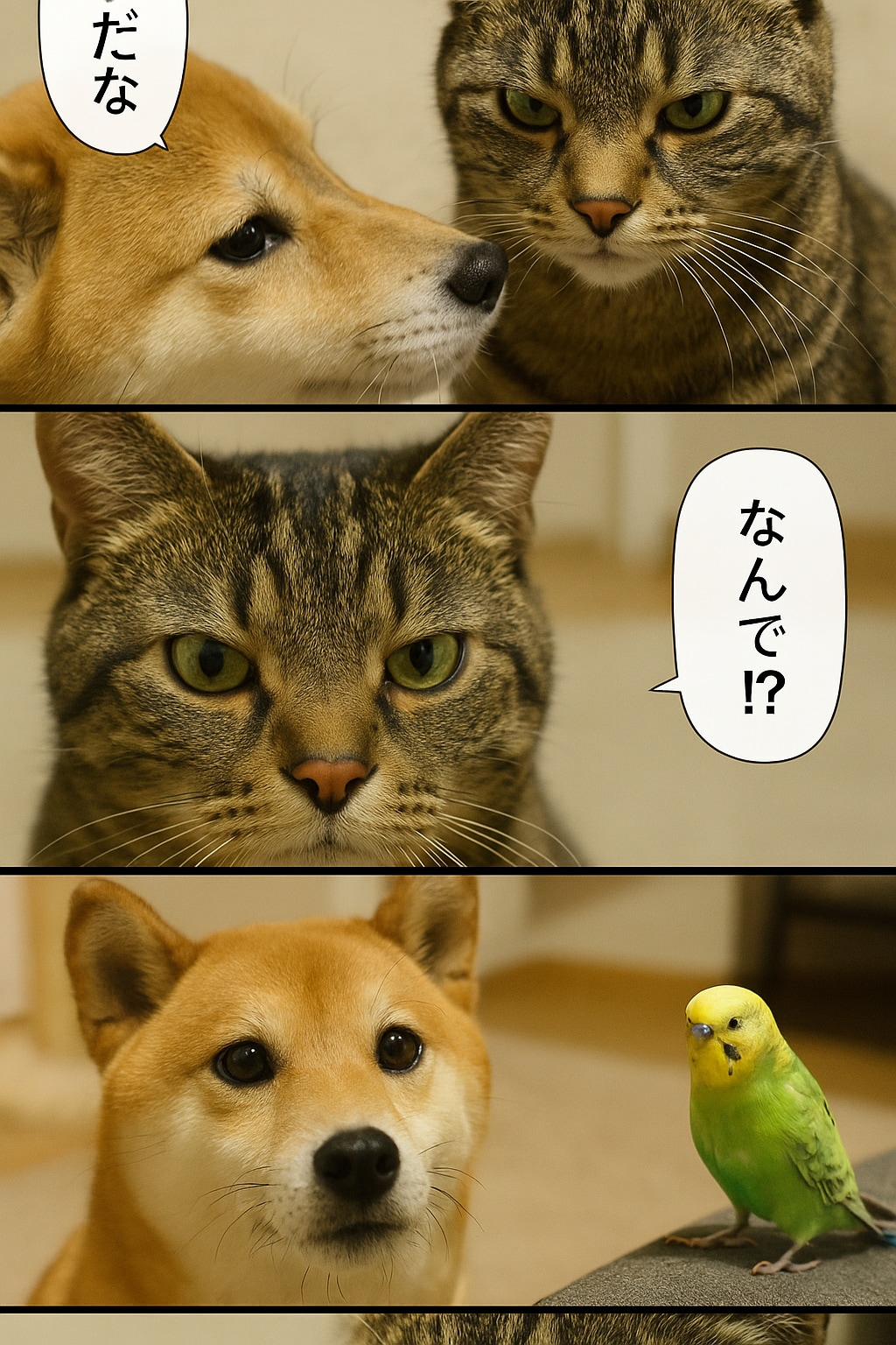 いぬとねこといんこ36